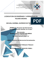 Proyecto de Intervencion