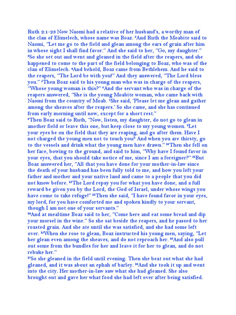 2 +Living+by+Faith+-+Living+in+Grace+Ruth+2 | PDF | Ruth (Biblical ...