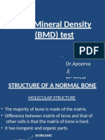 Bone Mineral Density (BMD) Test: DR - Apoorva .E PG, Dcms