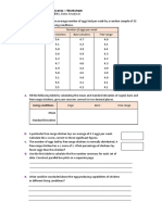 Standard Deviation and Z-Scores - Worksheet