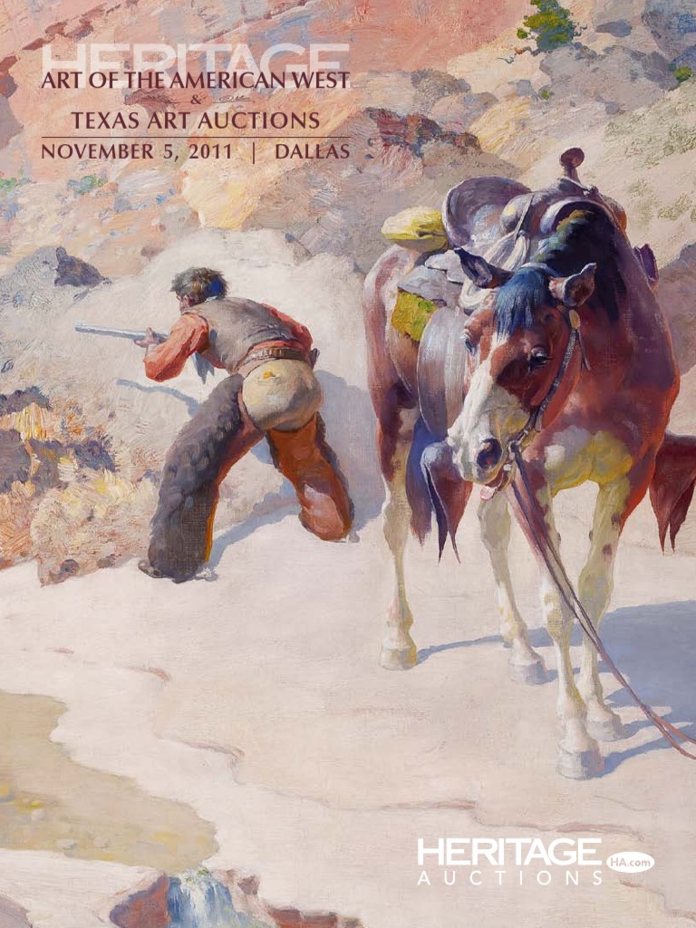 Heritae Auctions Art of The American West Art Auction 5085
