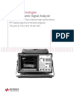 35670A Dynamic Signal Analyzer: Keysight Technologies