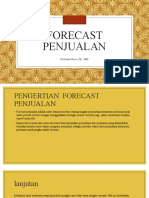 Forecast Penjualan