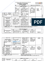 plan 15 al 19 de octubre 2018