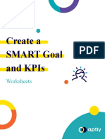 Create A SMART Goal and KPIs