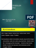 KERANGKA KONSEP Kewirausahaan