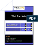 Web Portfolio D