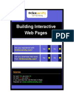 Building Interactive Web Pages - CPINTL