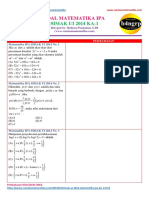 Soal Matematika IPA SIMAK UI 2014 KA1