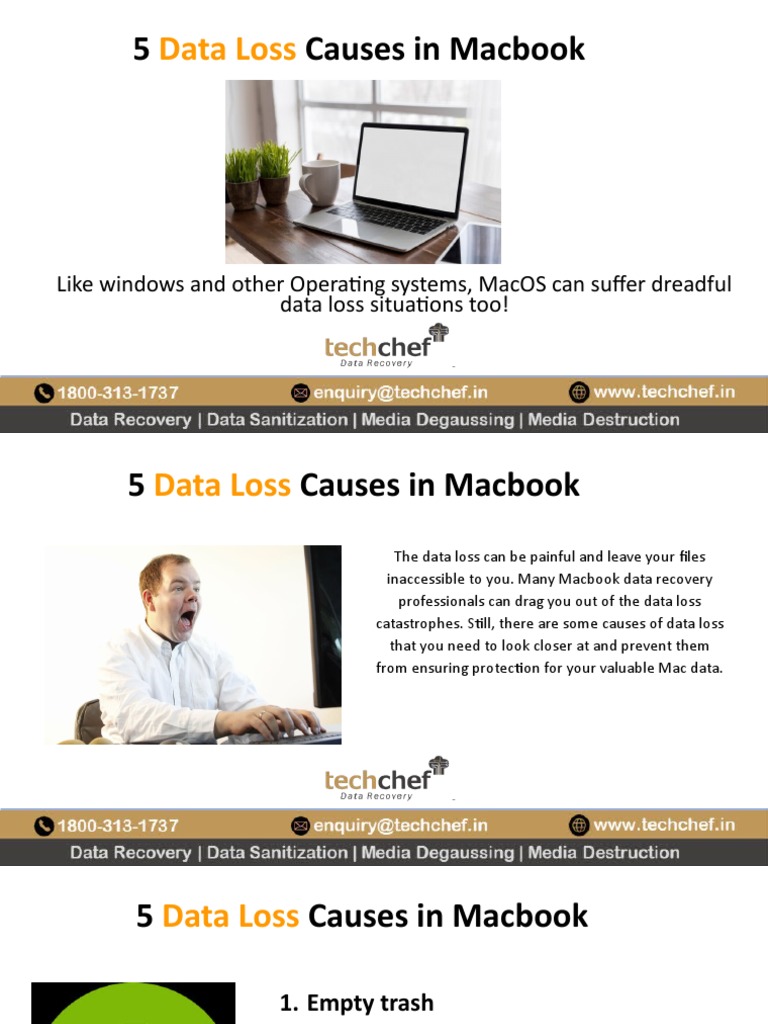 Top 5 MacBook Data Loss Causes | PDF | Computer File | I Cloud