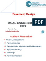 2 Pavement Design - Pavement Design Flexible - UNH - Estime