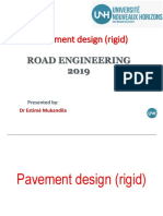 3 - Pavement Design - Rigid - UNH - Estime