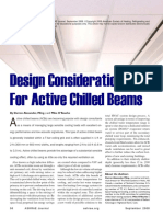 Active Chilled Beam Design Considerations ASHRAE Journal 9 2008