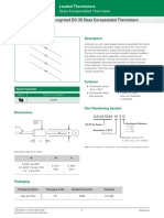 Littelfuse Leaded Thermistors Glass Encapsulated Thermistors DO 35 UL Recognized USUG1000 Datasheet PDF