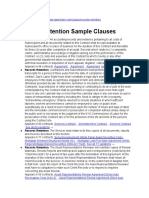 Records Retention Sample Clauses