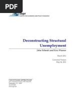 Download Deconstructing Structural Unemployment by Center for Economic and Policy Research SN50786126 doc pdf
