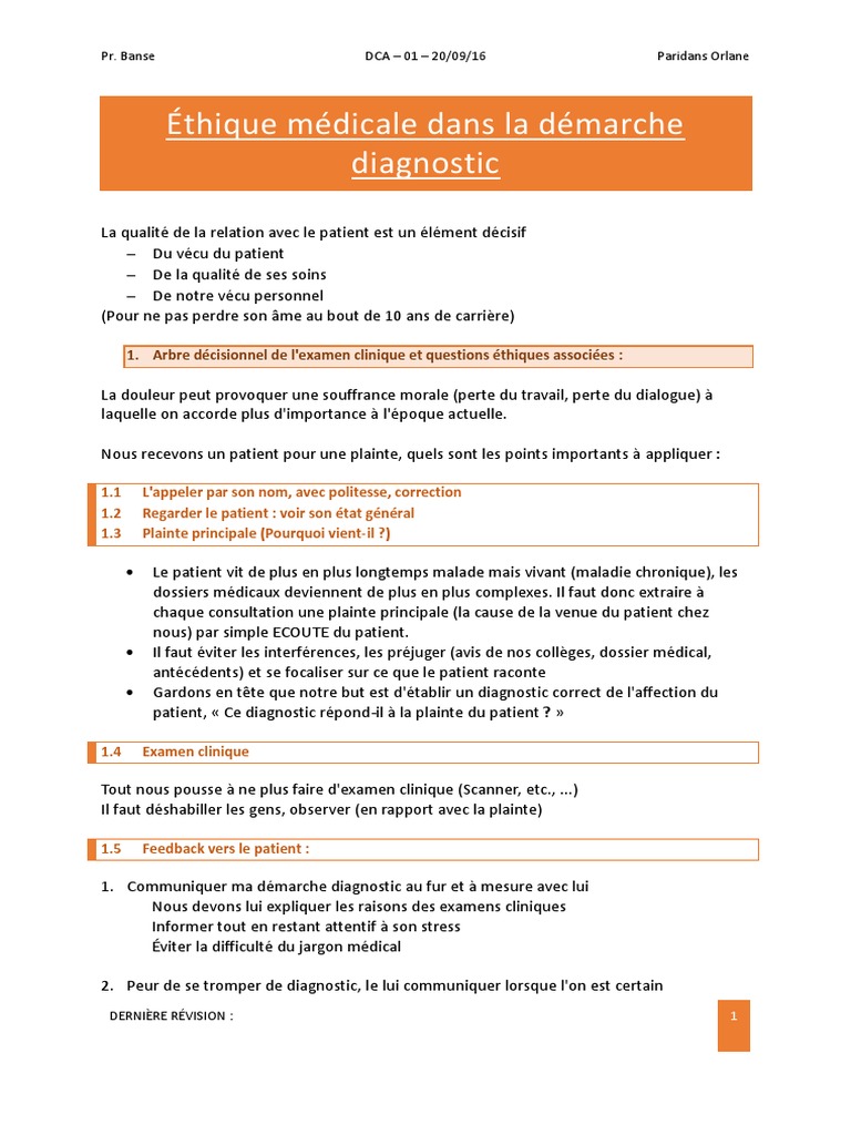 01 À 08 - Dca - Q1 Complet | Pdf | Accident Vasculaire Cérébral | Coma