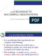 The Roadmap To Successful Negotiations