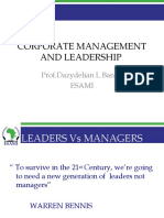 Corporate Management and Leadership-1a