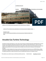 Ansaldo Gas Turbine Technology