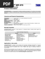 Acticide MR 870: ® Development Biocide Product Information