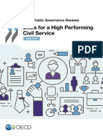 Skills For A High Performing Civil Service: OECD Public Governance Reviews