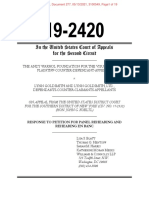 19-2420 277 Warhol v Goldsmith - Response to Petition for Panel Rehearing and Rehearing en Banc