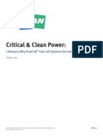 Critical & Clean Power:: 7 Reasons Why Purecell Fuel Cell Systems Are The Right Choice