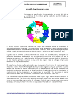 1. Logística y estandarización de procesos productivos