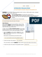 RW-Measuring Volume - HChem (21')