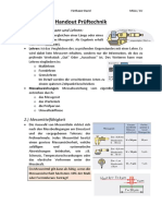 Handout Prüftechnik