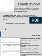 Goal: Green Infrastructure: Proposed Re-Draft of Goal: Conserve, Manage and Increase Natural