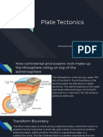 Plate Tectonics - Brandon Huerta