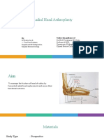 Radial Head Arthroplasy Paper