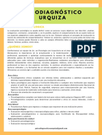 Evaluación psicológica clínica y orientación vocacional