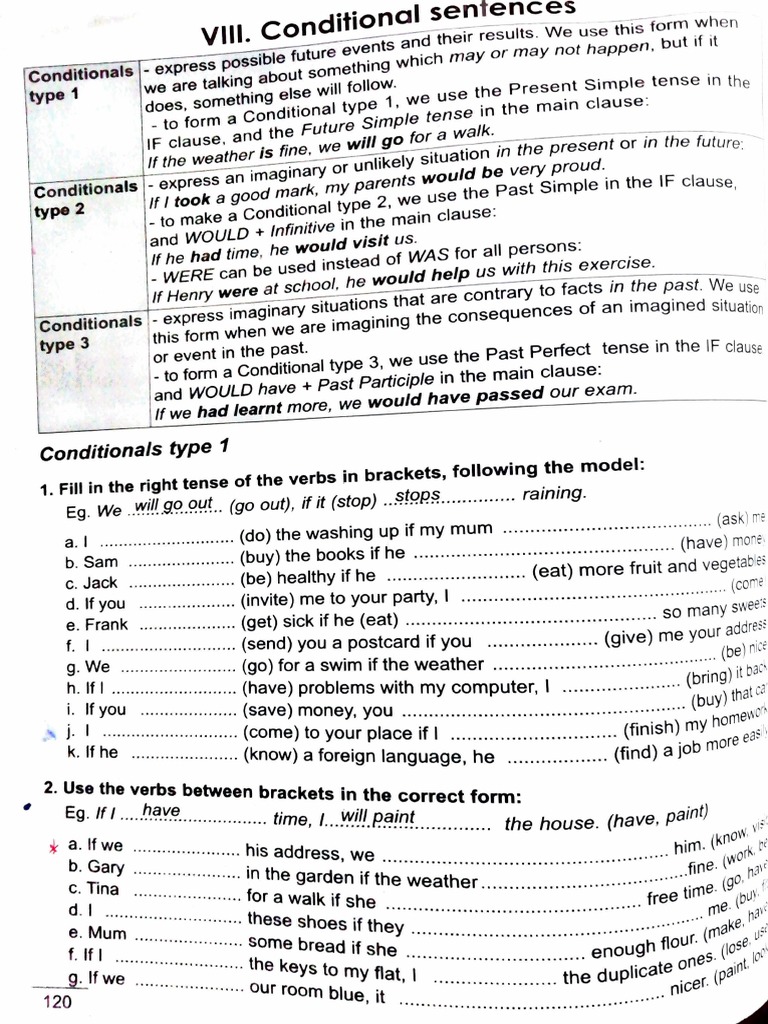 Conditionals | PDF | Linguistic Morphology | Language Mechanics