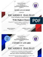 Award Certificates (Elegant) by Depedk12.Com