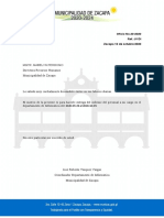 Formato Informe Personal