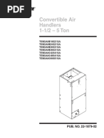 Trane TEM4 Air Handler Specifications | PDF | Inductor | Insulator ...