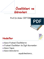 Ders 01-Kanın Özellikleri Ve Görevleri