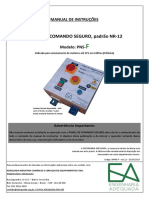 Painel de Comando Seguro, Padrão Nr-12: Manual de Instruções