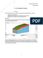 Advanced Modeling in The Stratigraphy Program: Assignment