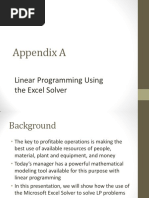 MT 19 - Linear Programing