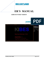 User S Manual: Kibes Runtime Version