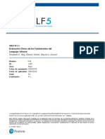 CELF-5 Informe Ficticio (Ejemplo)