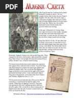 Magna Carta Display Fact Sheet English | PDF | Magna Carta | Law Of The ...