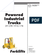 Powered Industrial Trucks: Forklifts