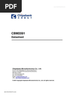 Datasheet: Chipsbank Microelectronics Co., LTD