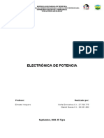 Electrónica de Potencia-Informe Monografico