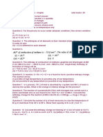 11th class thermodynamic chapter questions